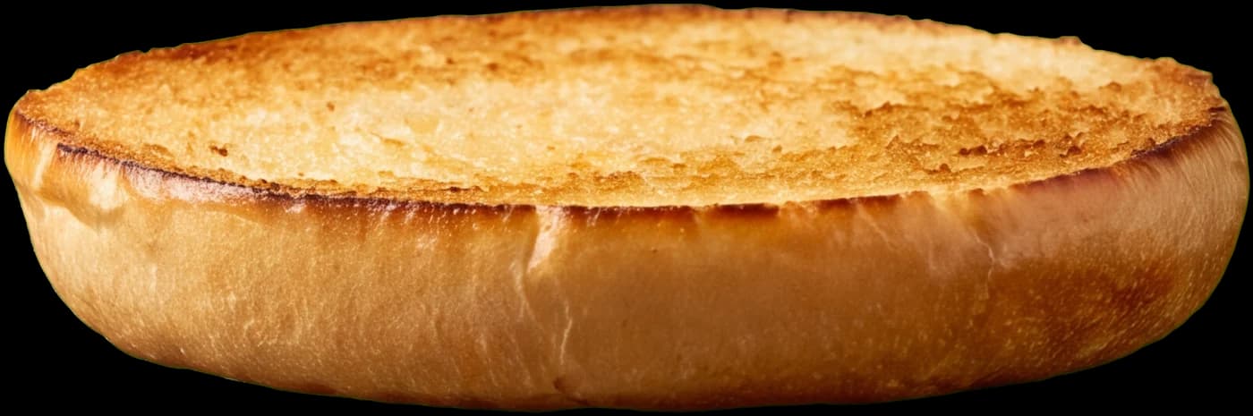 Angeröstetes Brioche-Unterteil
